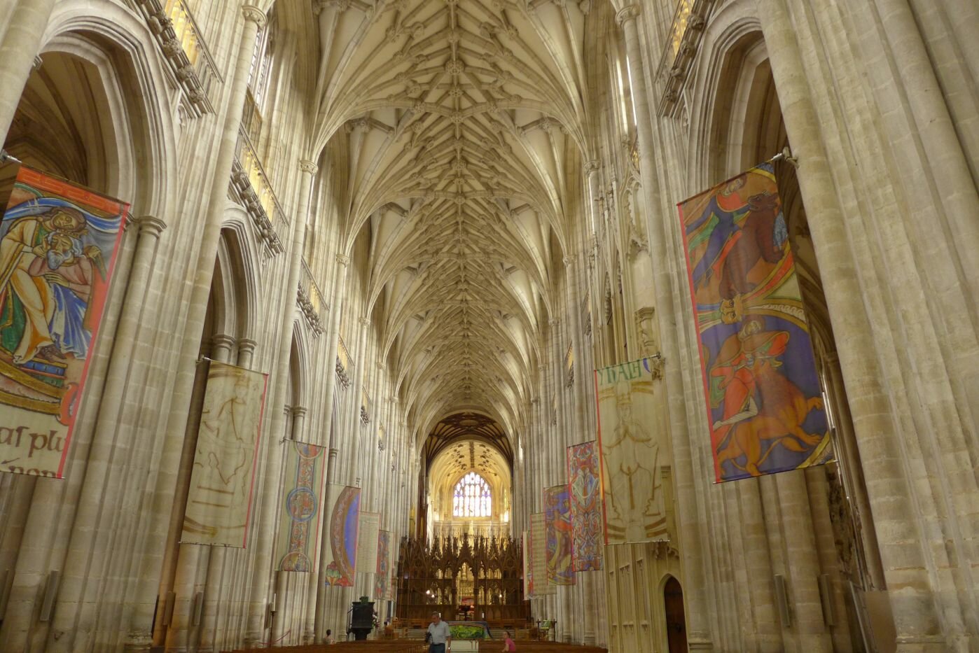 La Penisola del vento - Winchester - Cattedrale, interno