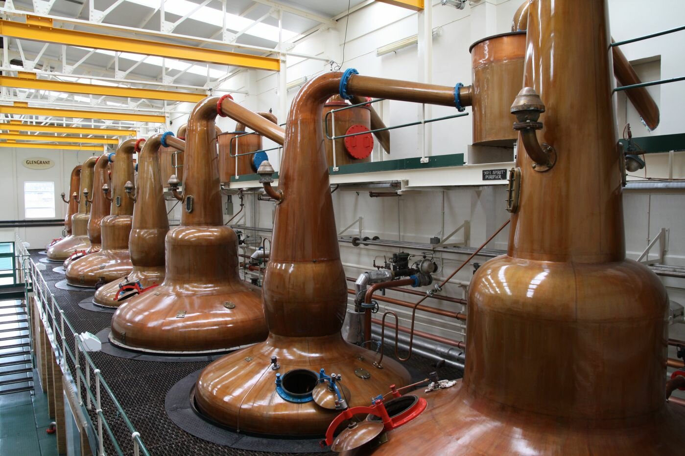 Il fascino della Scozia orientale - Rothes - Distillerie Glen Grant
