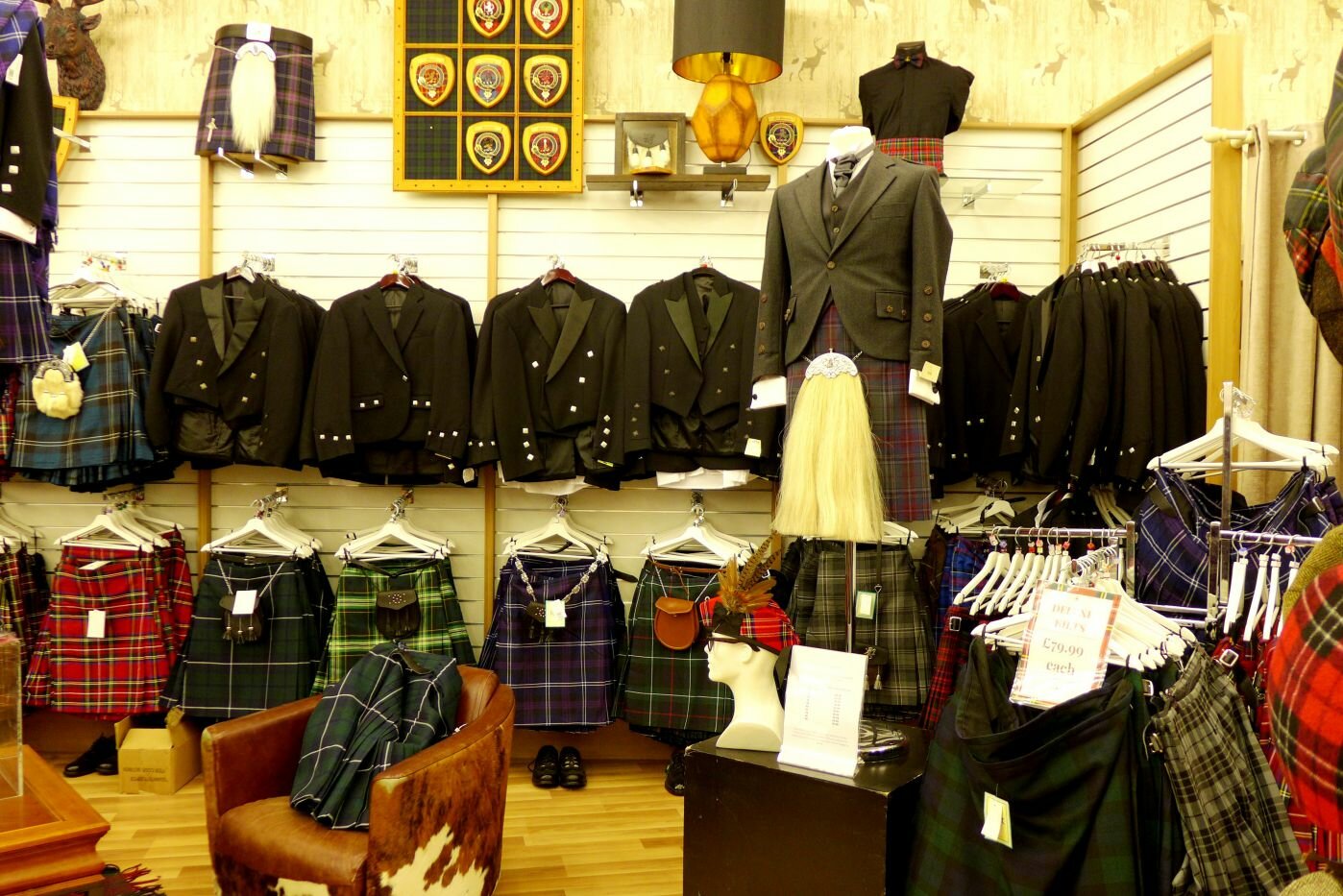 La Scozia occidentale fra Lowlands e Highlands - Inverness - Kilt e giacca