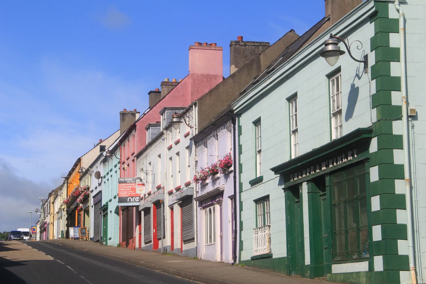 L'altra Irlanda - Ballycastle - Prospettiva su Ann street